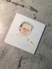 “Non-Swimmer” original oil painting