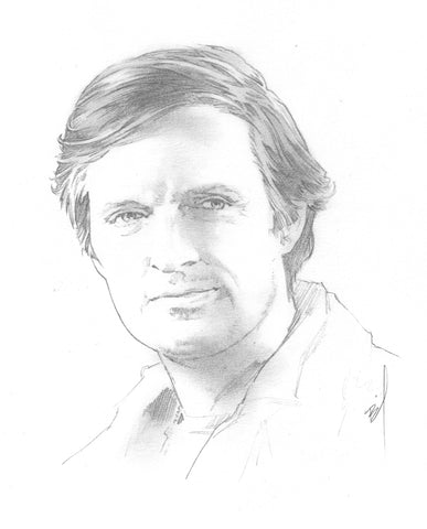 drawing of Alan Alda