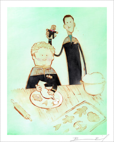 “Dough Bros” signed print