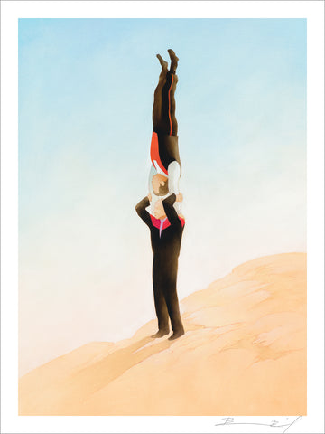 “Jimnastics” signed print