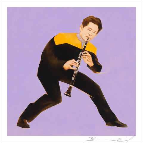 “Harry Rocks” signed print