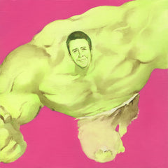 Random comic book painting (2024 edition)
