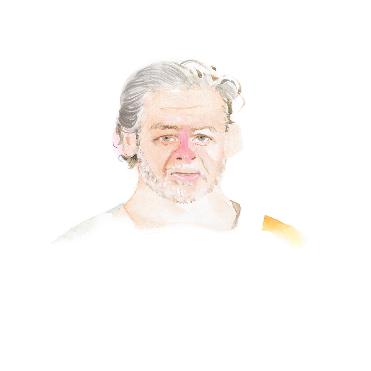 “Non-Swimmer” original oil painting