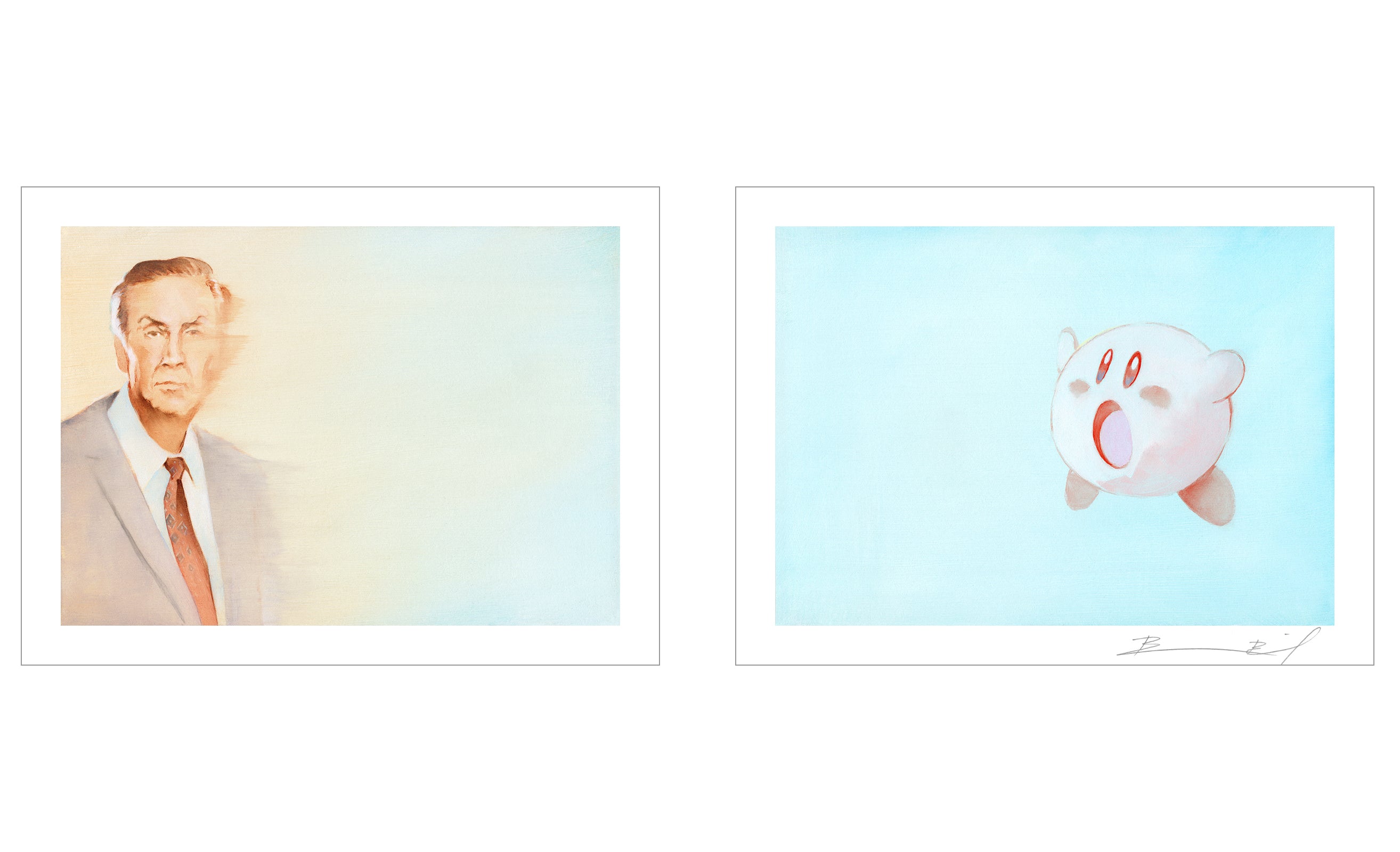 “Kirby Inhales Lennie Briscoe” signed prints