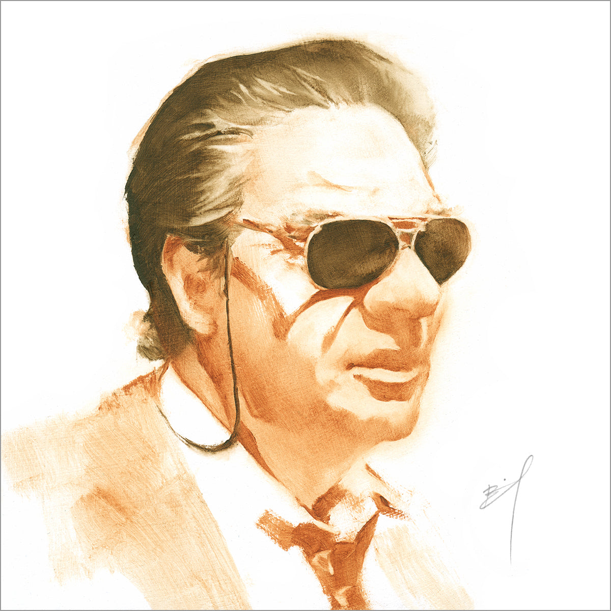 “The Coolest Man to Ever Exist” signed print
