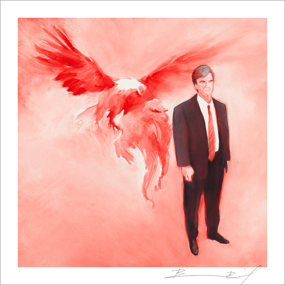 “Jack McCoy Assumes Human Form” signed print