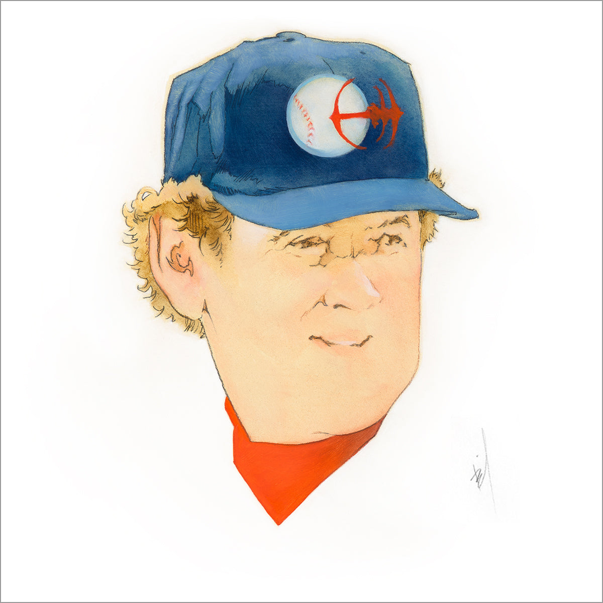 “Chief of the Bullpen” signed print