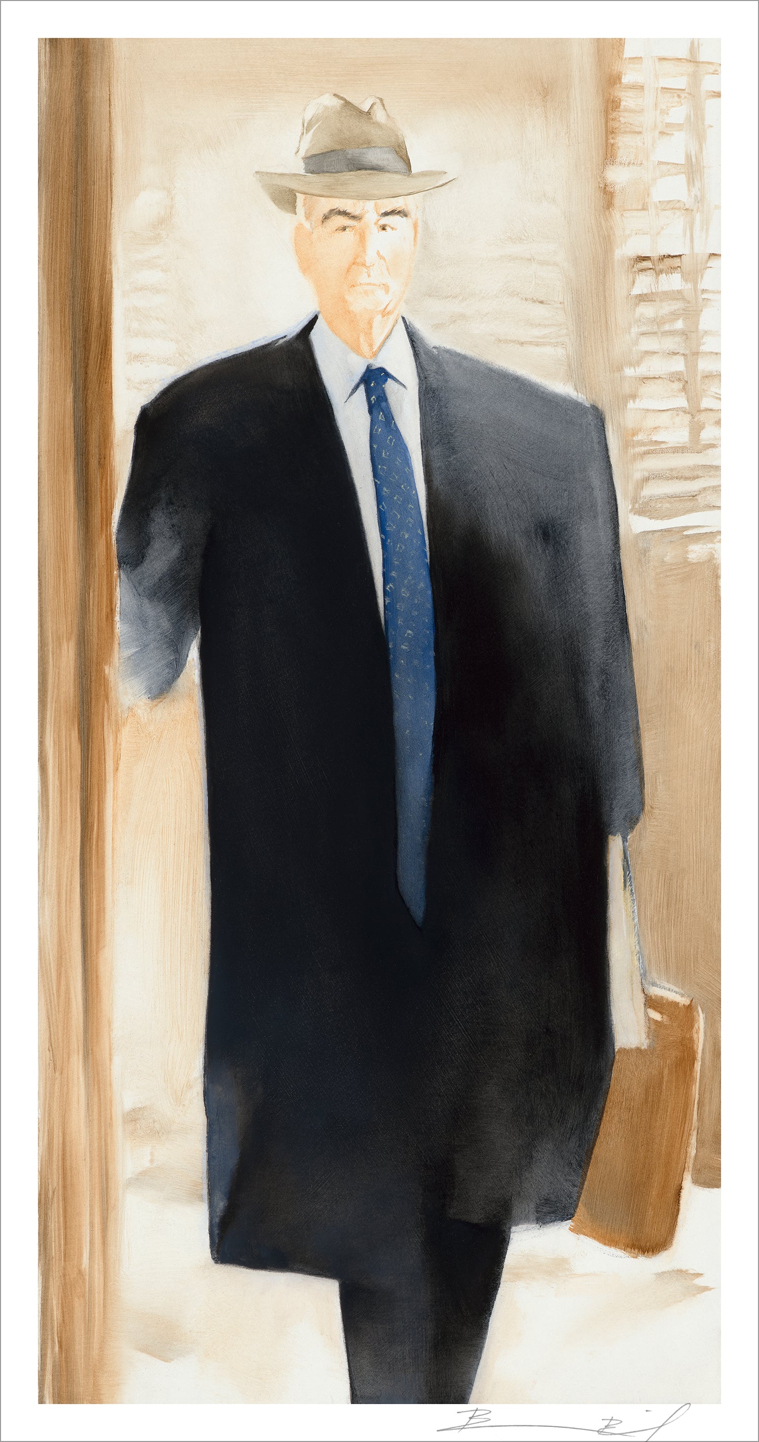 “Out the Door” signed print