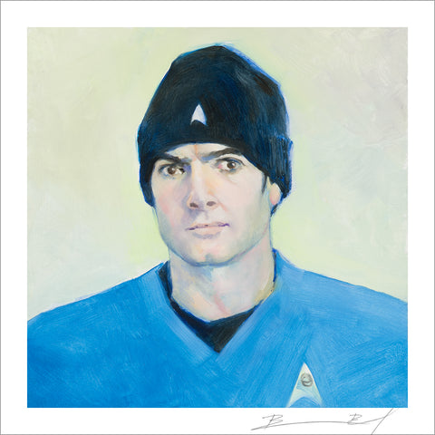 “Lt. Hat” signed print