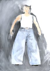 Random comic book painting (2024 edition)