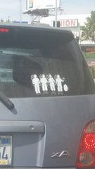 “Nuclear Family” decal