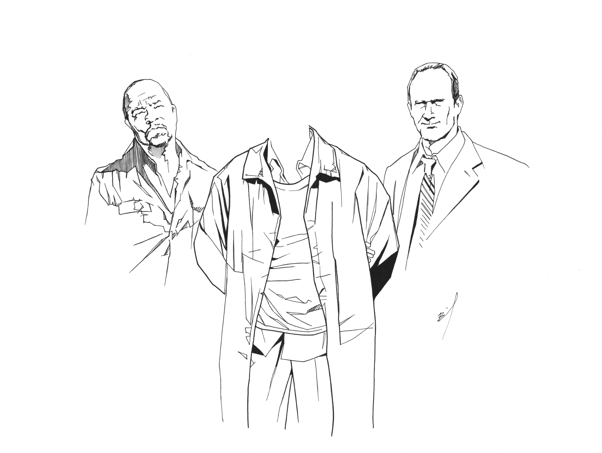 Fin and Stabler arrest a headless suspect