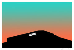 “Sears: Firesky” signed print