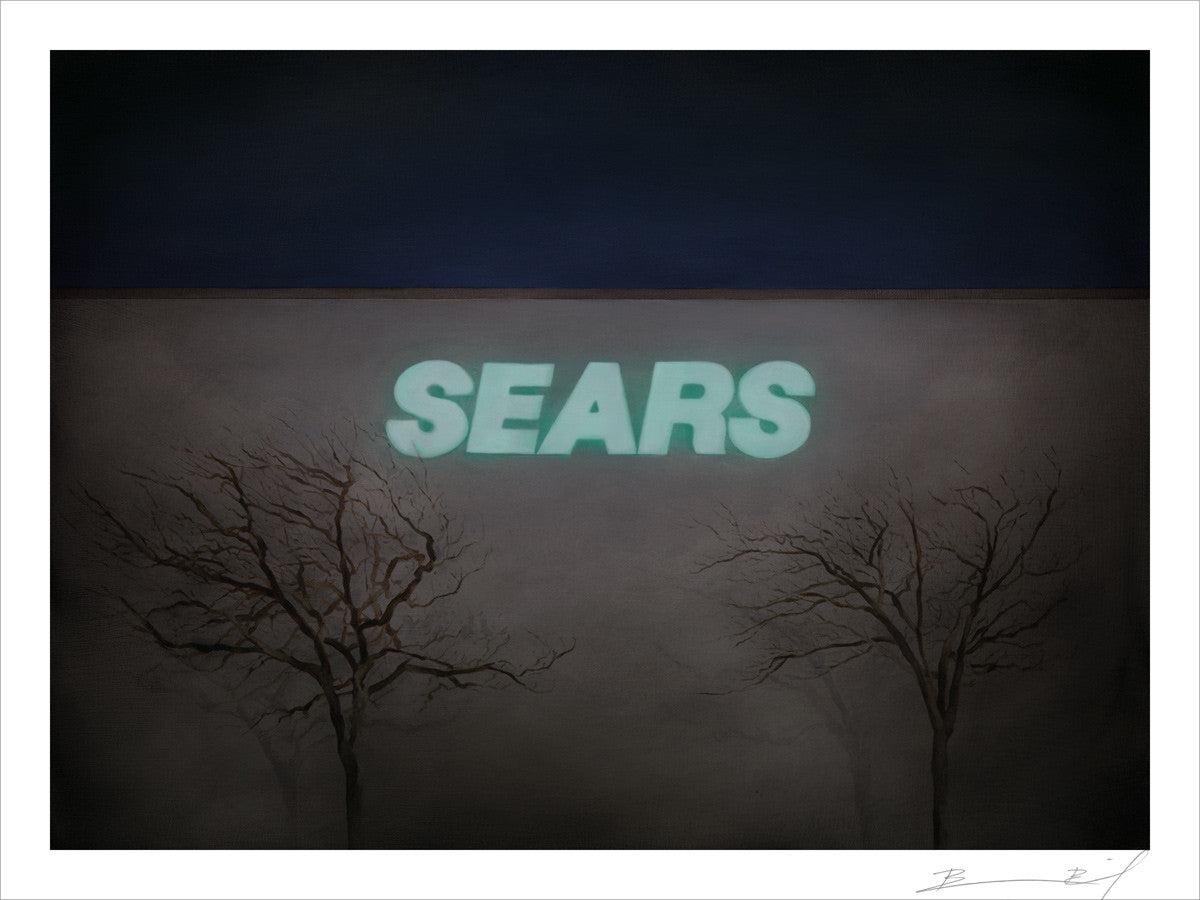 “Night Sears (Flagstaff)” signed print