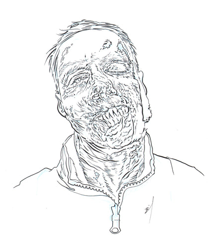 Zombie close-up