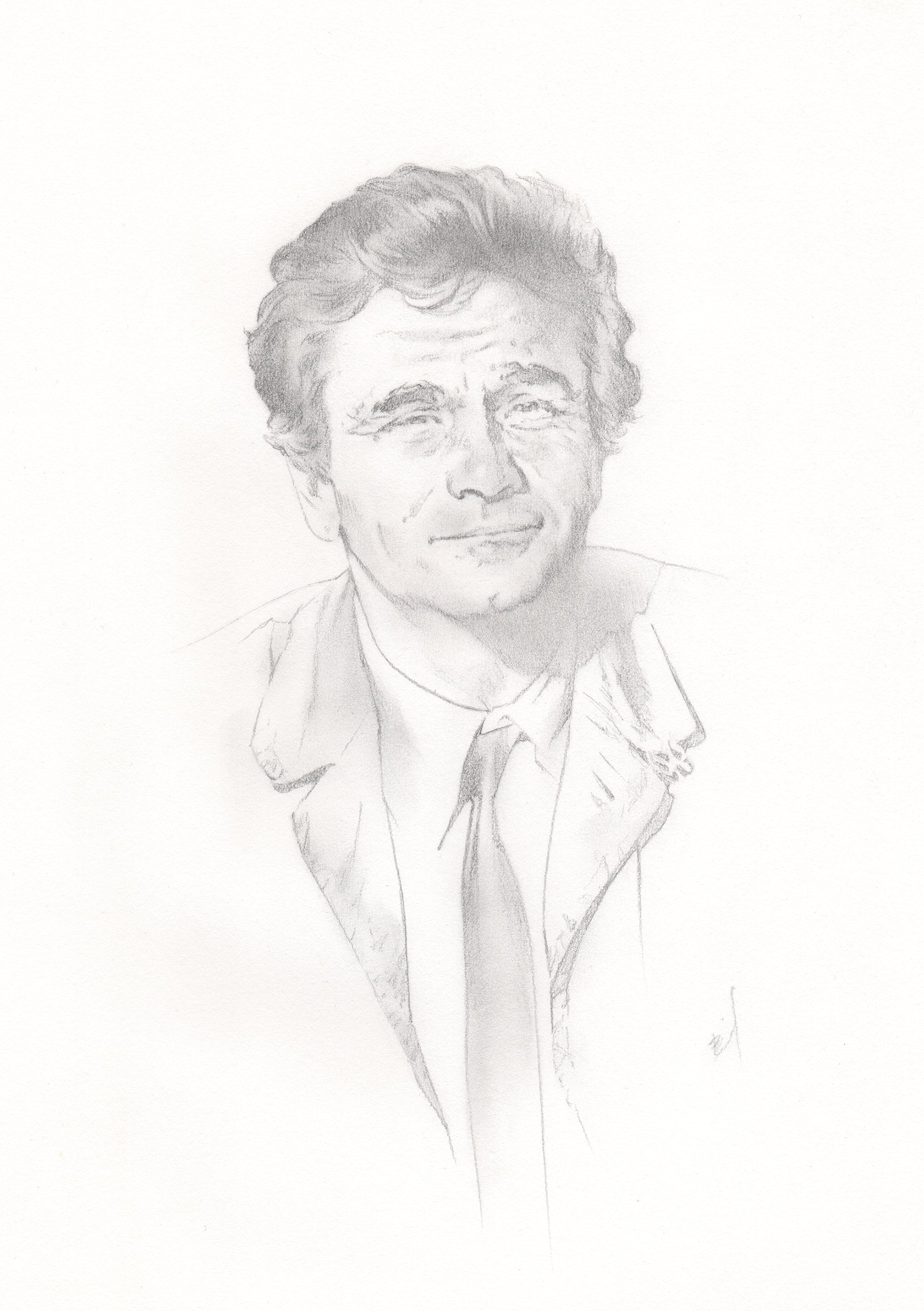 Drawing of a man