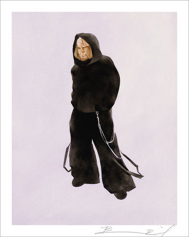 “Goth Worf” signed print