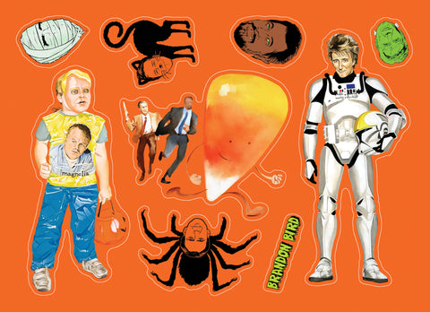 Halloween sticker sheets