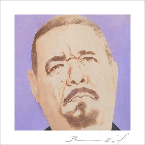 “Cubic Ice-T” signed print