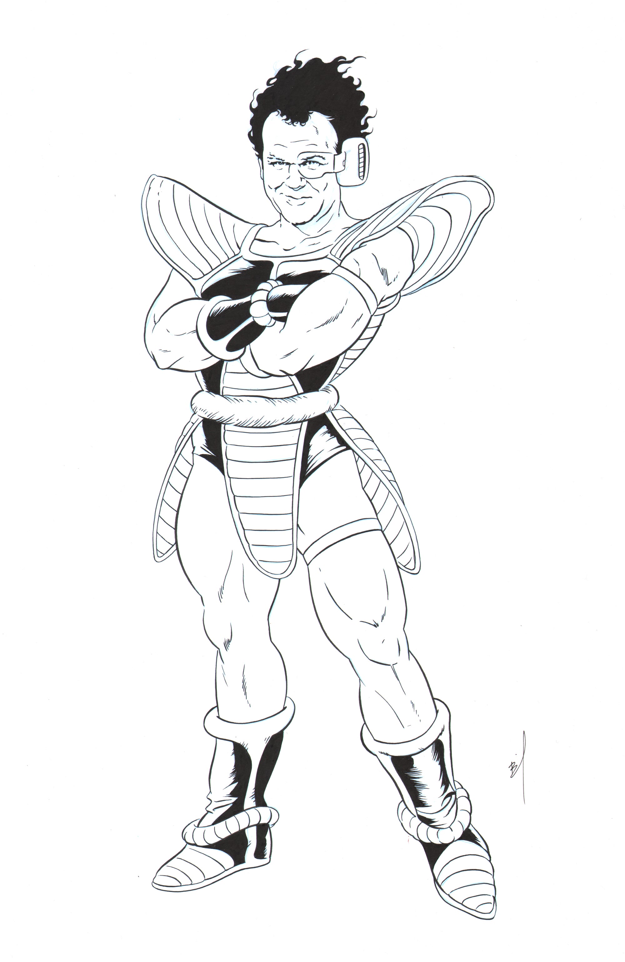 John C. DBZ original art