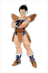 “John C. DBZ” signed print