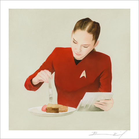“Captain's Quiche” signed print
