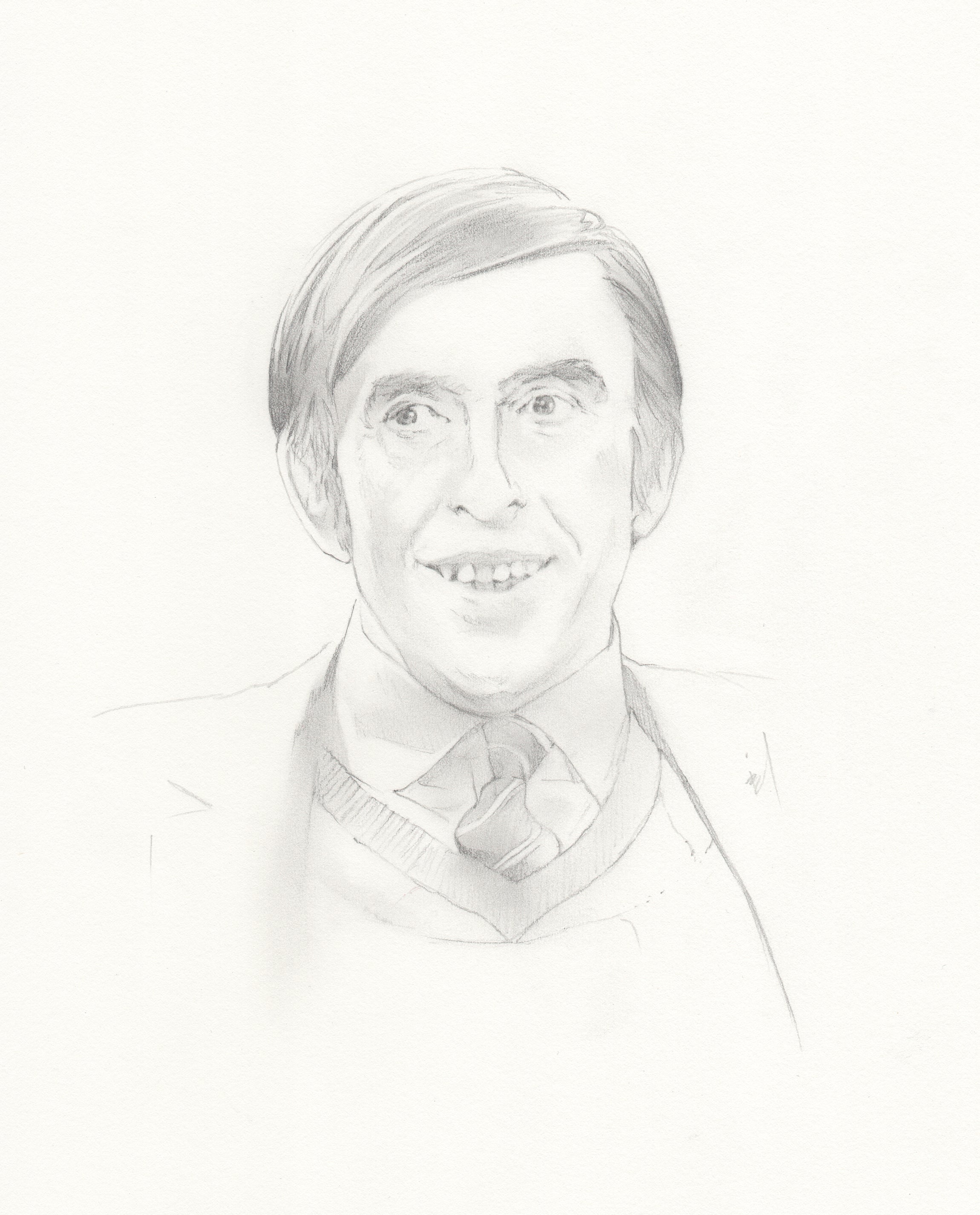 drawing of Martin Brennan