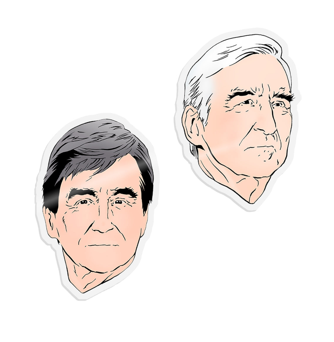 Jack McCoy retirement pin set