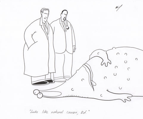 “The Far Orbach” original drawing