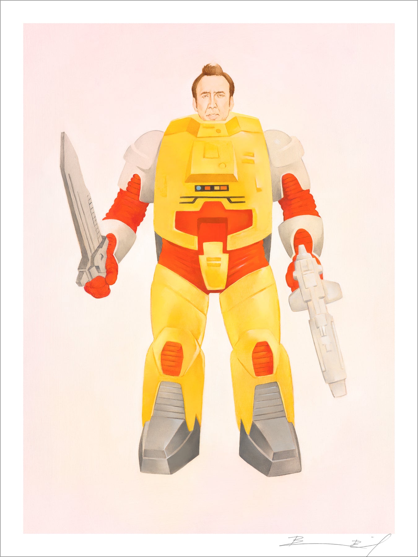 “Pretender” signed print