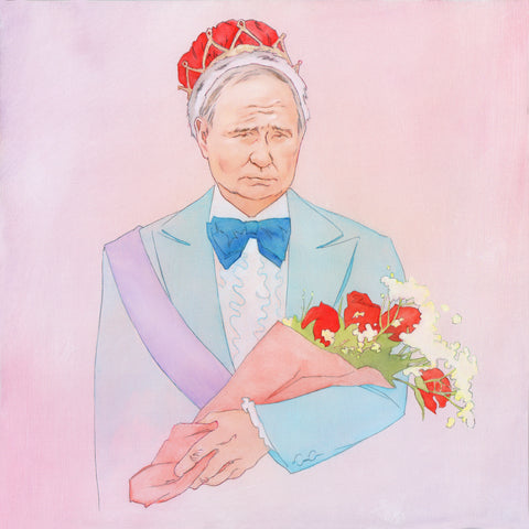 Prom King Putin original painting