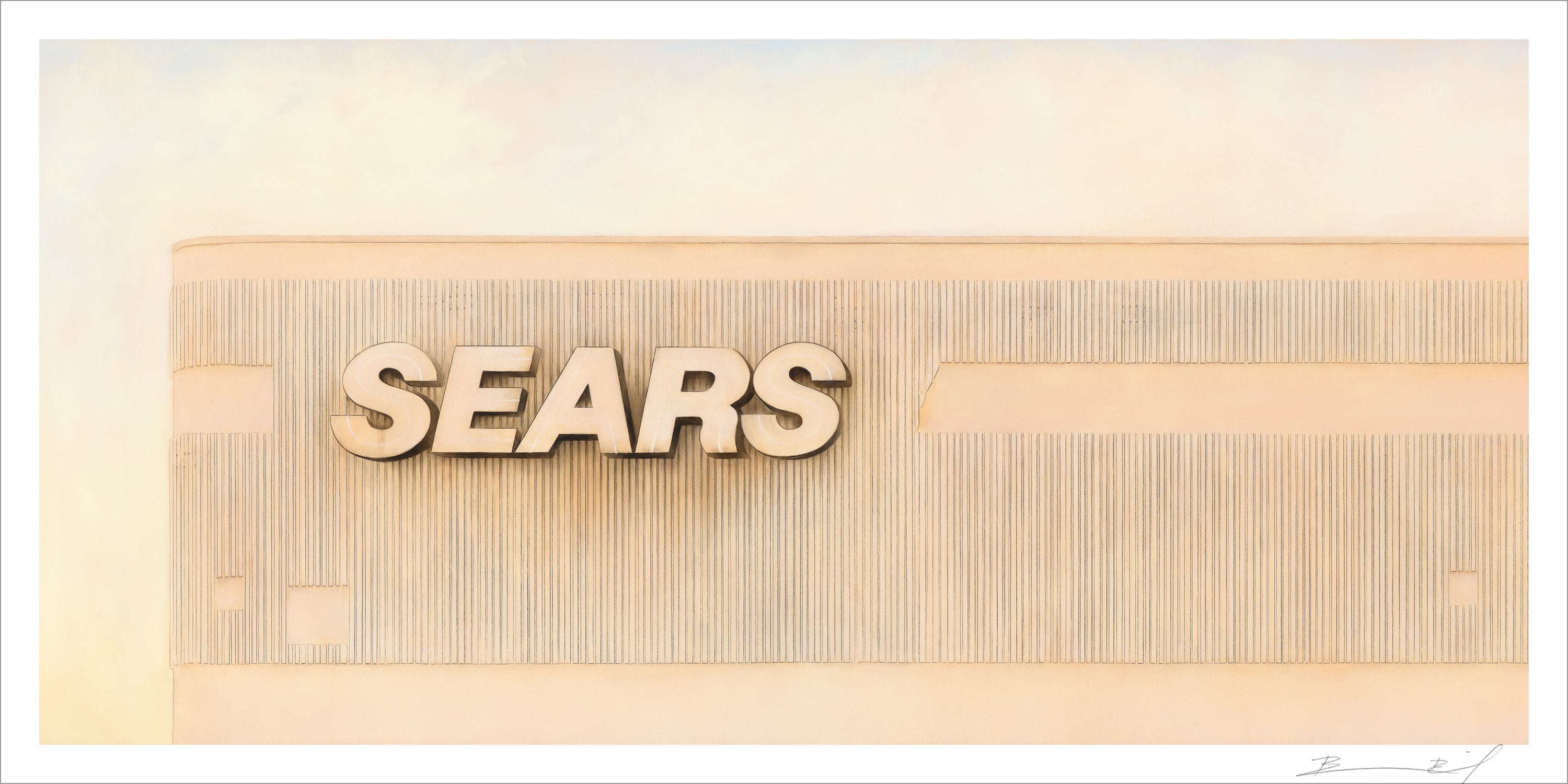 “Sears: Roanoke” signed print