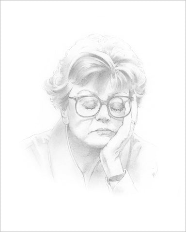 “Sleepy J.B.” signed print