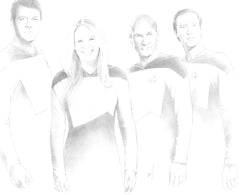 Custom Pencil Portrait