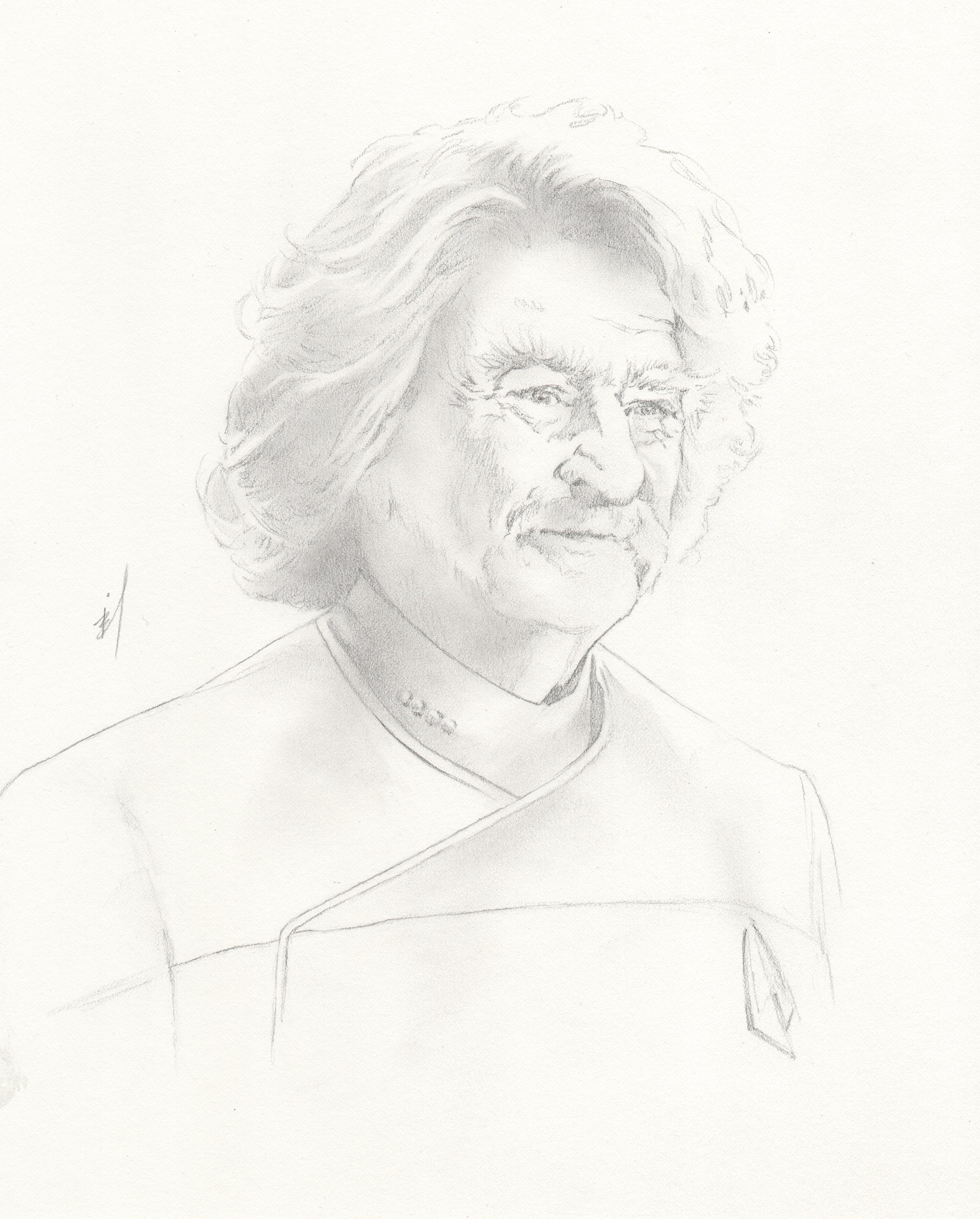 25th Century Twain original drawing
