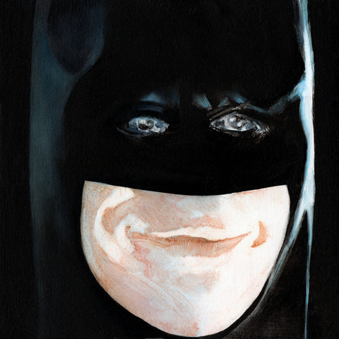 Val Man Forever original oil painting
