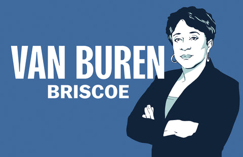 Van Buren/Briscoe 2024 Campaign poster