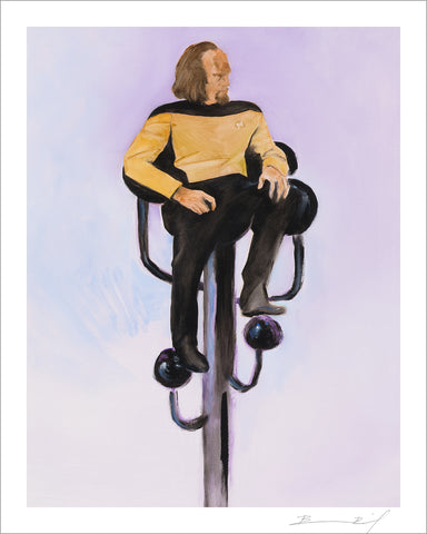 “Worf's Chair” signed print