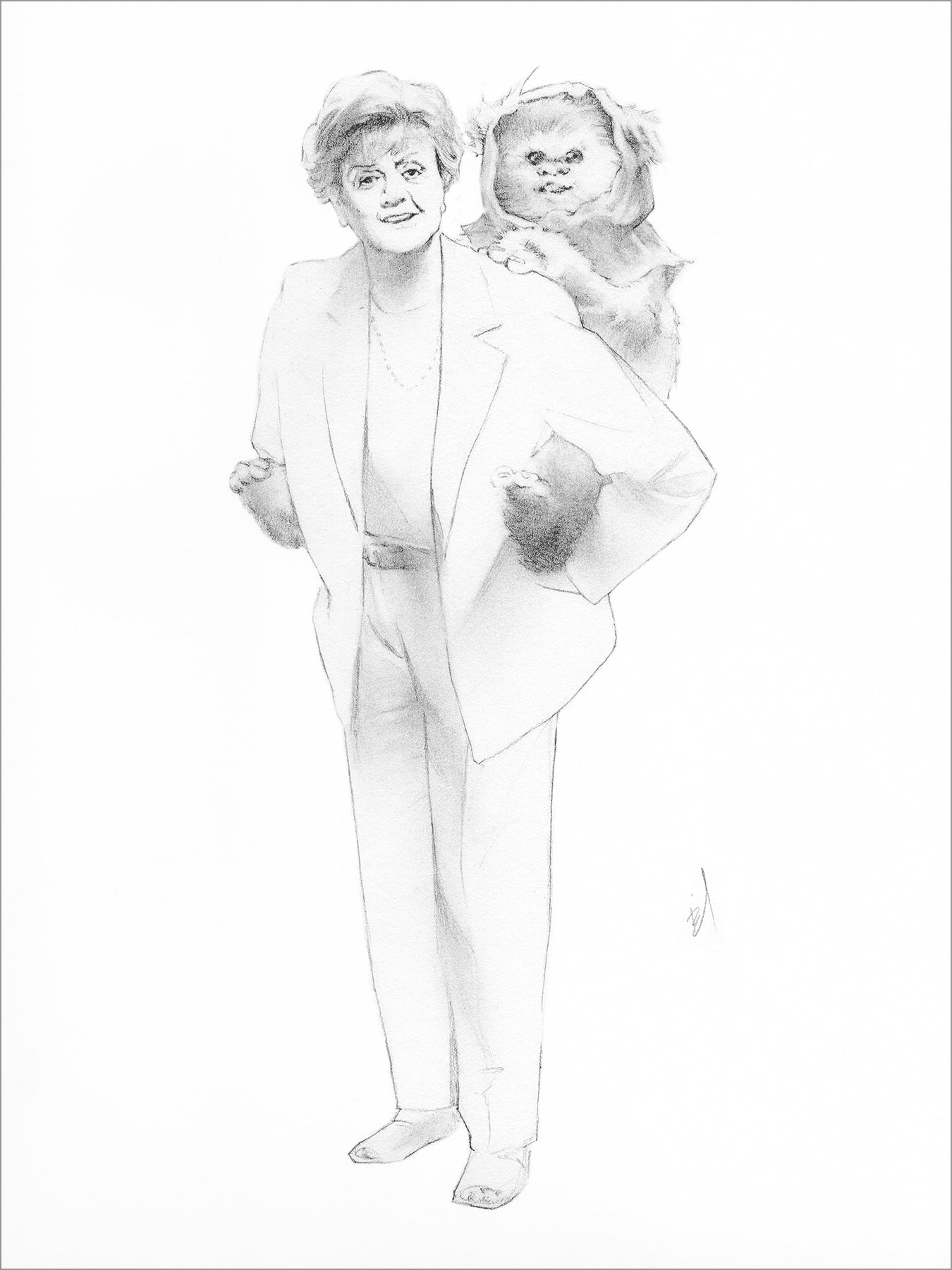 “Yub Nub, She Wrote” signed print