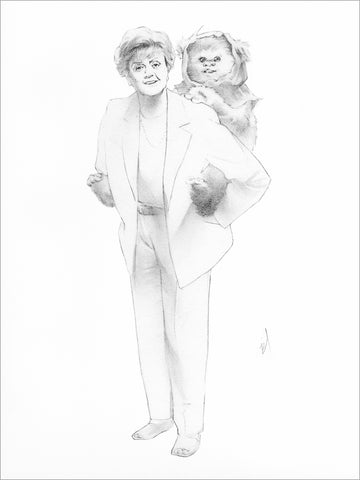 “Yub Nub, She Wrote” signed print