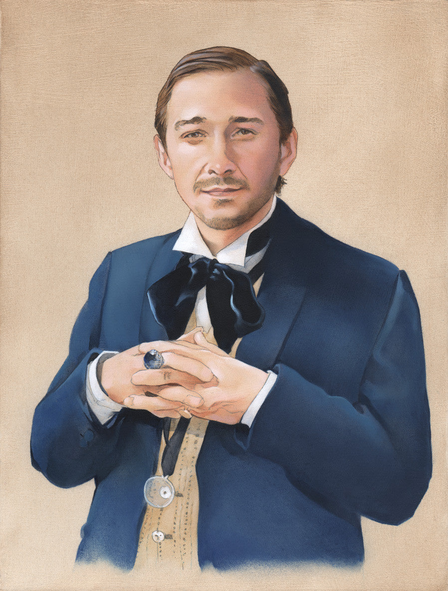 “The First Shia LaBeouf” original oil painting