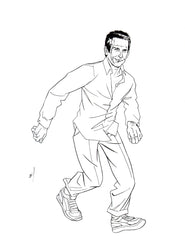 Okay drawing of Ben Stiller