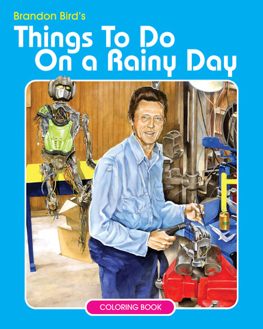 Rainy Day Coloring Book digital download