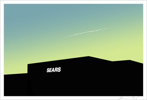 “Sears: Green Dream” signed print